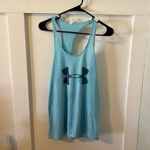 Blue Under Armour Razorback Tank